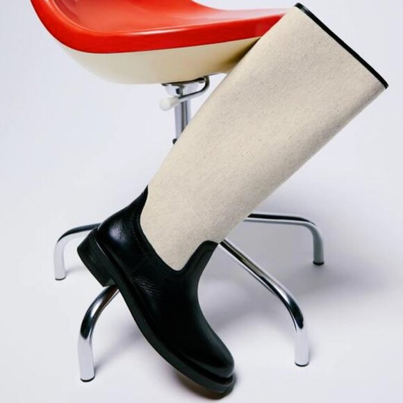 NWT Zara Leather Boots - Picture 9 of 9